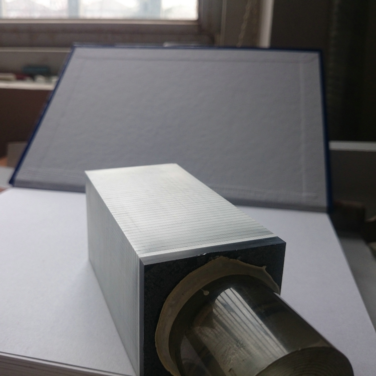 泰州晨虹數(shù)控金剛石線切割機切割夜視材料纖維光學(xué)材料
切割效果